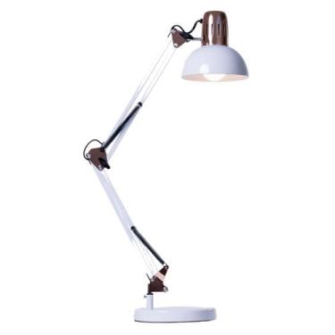 Imagem de Luminária de Mesa Articulada Premium Grande Abajur de Tomada Quarto Sa