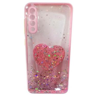 Imagem de Capa Capinha para Samsung Galaxy a50 a30s a50s C/ Suporte Dedos colori