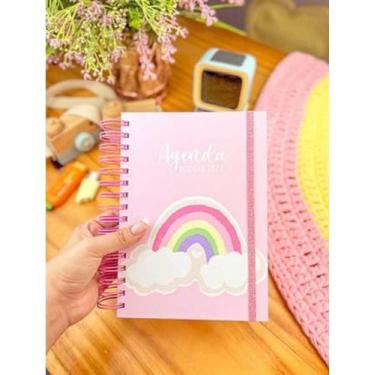 Imagem de Agenda escolar BRL - Crie+personalizado , rosa 