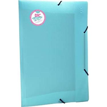Imagem de Pasta polipropileno breeze azul tons pastel dac com 10
