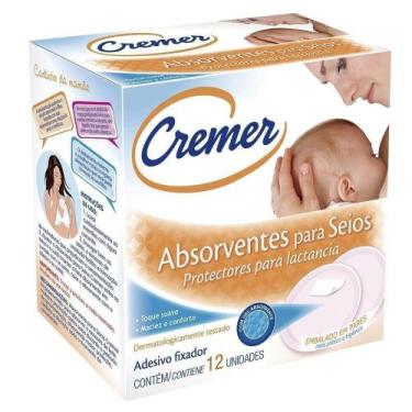 Imagem de Absorvente p/ Seios 12 unidades - Cremer