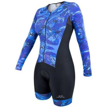 Imagem de Macaquinho Manga Longa Feminino Marcio May Sport Purple Crazy, G, Roxo