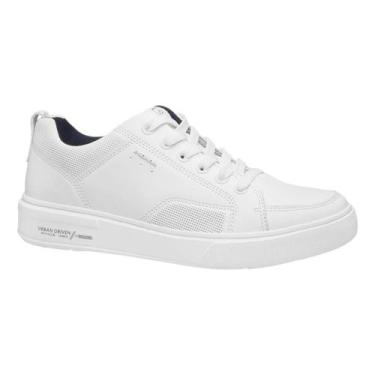 Imagem de Sapatênis Pegada Urban Driven Masculino, Branco, 41