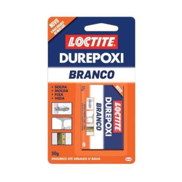 Imagem de Massa Adesiva Epoxi Artesanato Durepoxi Branco - 50g - Loctite - HENKE