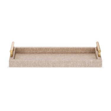 Imagem de Bandeja Decorativa em MDF com Revestimento em PU 40cm 20662 Mart