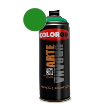 Imagem de Tinta Spray Arte Urbana Verde Bandeira Colorgin 350g - SHERWIN-WILLIAM