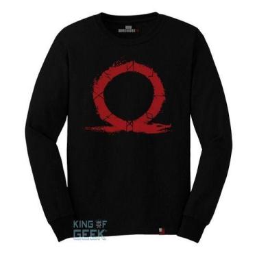 Imagem de Camiseta Manga Longa God Of War Kratos Camisa Gaia Artemis - KING OF G