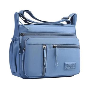 Imagem de Bolsa Transversal Feminina De Nylon Impermeável De Grande Capacidade C