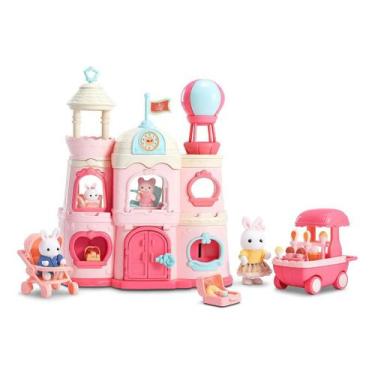 Imagem de Casinha Feliz - Palácio rosa coelhos- Zoop Toys