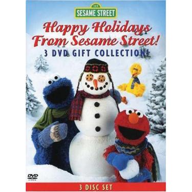 Imagem de Sesame Street Holiday 3-DVD Gift Collection (Elmo's World: Happy Holidays! / Elmo Saves Christmas / Christmas Eve on Sesame Street)