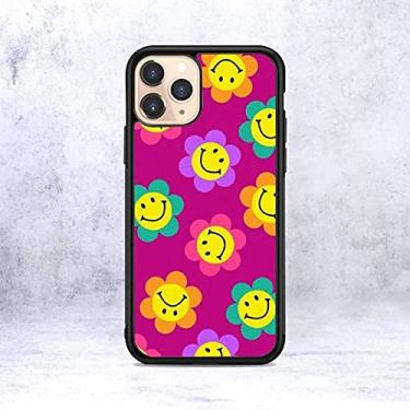 Imagem de Capa de telefone Pastel Smiley Flower Pack para iPhone 12 mini 11 pro XS Max X XR 6 7 8 plus SE20 TPU capa de silicone, A3, para iPhone 13