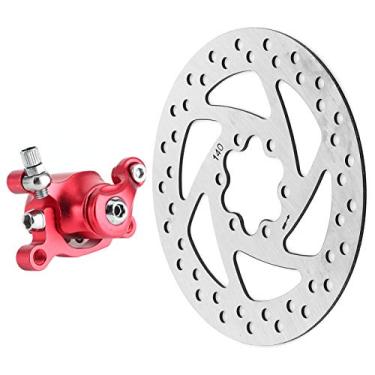 Imagem de Pinça de freio, rotor de freio durável e fácil de instalar para exterior para scooter elétrica pequena de 24-48V