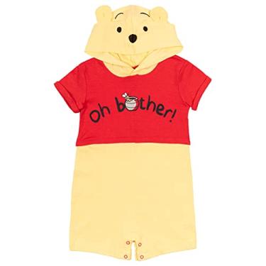 Imagem de Disney Macaquinho com capuz para meninos Winnie the Pooh Vermelho/Amarelo 6 – 9 meses