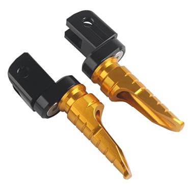 Imagem de FINMOKAL Apto para Aprilia Tuono 1100/Fábrica 2011-2019 Apoios para os pés dianteiros Pedal