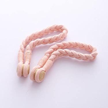 Imagem de Cortina de corda de torção fivela magnética criativa simplicidade tira de cortina de cortina ímã fivela tira de cortina prendedores de cortina, T6, 2 PCS