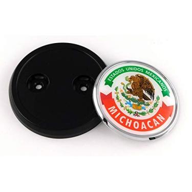 Imagem de Emblema cromado de grade Michoacan para carro e caminhão do México