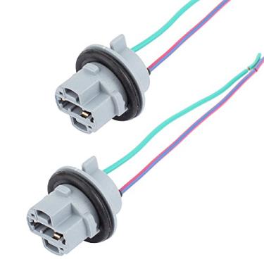Imagem de TOMALL Adaptador fêmea 7440 T20 para soquete de lâmpadas de seta/ré (pacote com 2)