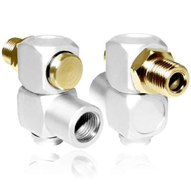 Imagem de Beduan NPT 360 graus giratório universal conector mangueira de ar giratória adaptador de ferramenta de ar União (pacote com 2)