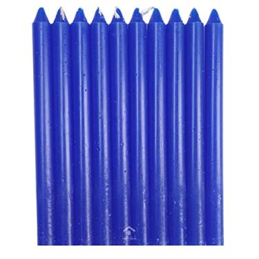 Imagem de Vela Palito Tradicional AZUL ROYAL Pct com 10 uinidades