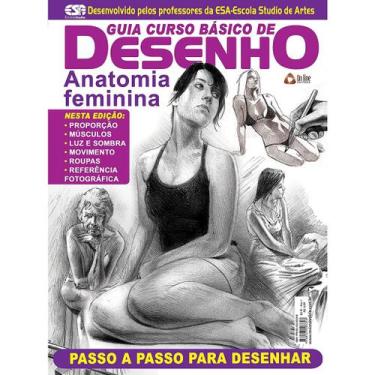 Imagem de Guia Curso Básico De Desenho - Anatomia Feminina