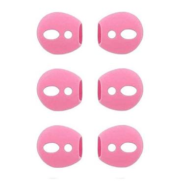 Imagem de Capa de silicone antiderrapante para fones de ouvido AirPods BLLQ Compatível com AirPods 2 e AirPods 1 ou EarPods 【 Encaixa na capa de carregamento 】 3 pares, rosa, Apple AirPods