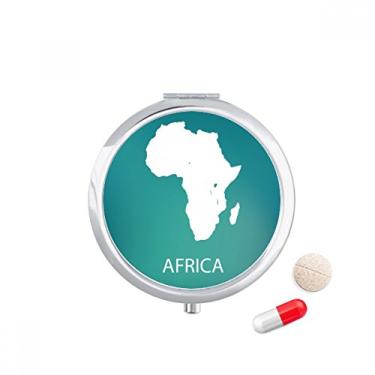 Imagem de Porta-comprimidos, porta-comprimidos, porta-comprimidos, caixa de armazenamento de medicamentos da África Continent