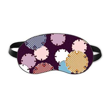 Imagem de Tradition Abstract Japan Pattern Sleep Eye Shield Soft Night Vlindfold Shade Cover