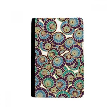 Imagem de Blue Art Guarda-chuva Ukiyo-e Japão, porta-passaporte Notecase Burse, carteira porta-cartões