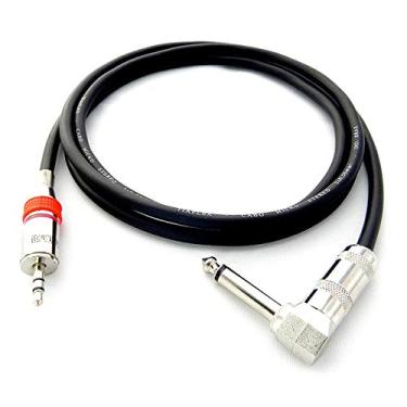 Imagem de Cabo de Áudio Blindado P2 Estéreo P10 L Mono Profissional 4 Metros *