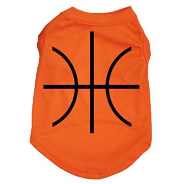 Imagem de Camiseta Petitebella Basketball laranja cachorro cachorroPetitebella X-Large laranja GT00694