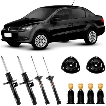 Imagem de Kit 4 Amortecedor Completo Voyage 2008 A 2018 Cofap + Coxins