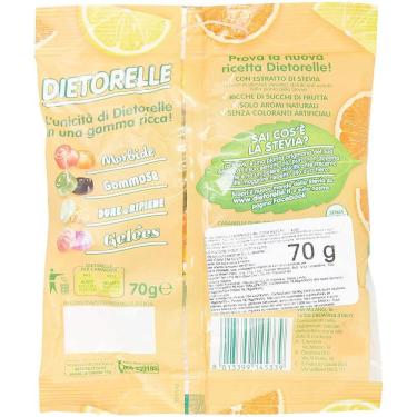 Imagem de Bala Dura Laranja E Limão Dietorelle 70G