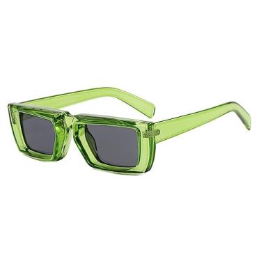 Imagem de Óculos de sol pequenos femininos masculinos tecnologia Sense Punk One Piece Sun Glaase Eyewear UV400,5, tamanho único