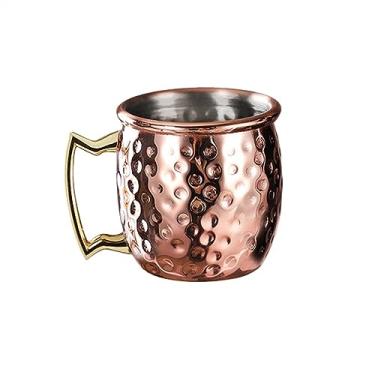 Imagem de GRFIT Canecas de café mini caneca de 60 ml copo de vinho de café copo banhado a cobre suprimentos de cozinha cozinha canecas copo de café (cor: B, tamanho: 60 ml)