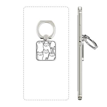 Imagem de Sling Cat Protect Animal Pet Lover anel quadrado para celular suporte universal presente