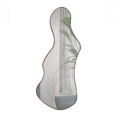 Imagem de Painel Espelhado Orgânico Decorativo Nature ES19 Preto - Dalla Costa