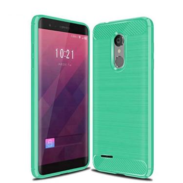 Imagem de Capa para LG K8 2018, toque macio, proteção total, anti-arranhões e impressões digitais + capa de celular resistente a arranhões para LG K8 2018