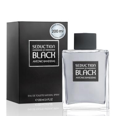 Imagem de Perfume Masculino Seduction in Black Men Antonio Banderas Eau de Toilette 200ml-Masculino