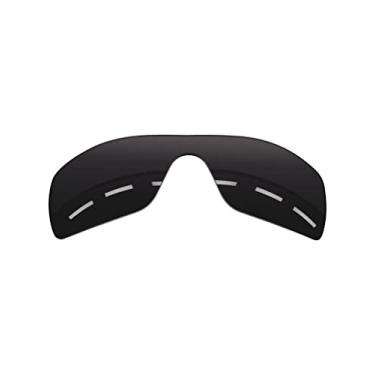 Imagem de Forobb Lentes de reposição polarizadas para óculos de sol Oakley Batwolf OO9101 - preto carbono - policarbonato polarizado