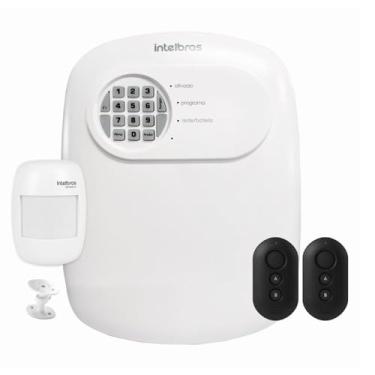 Imagem de Kit Central de Alarme Anm 24 Net Sensor Infravermelho Ivp 2000 Sf Intelbras Sem Fio Alcance de 12mts