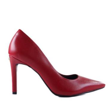 Imagem de Scarpin Feminino Via Marte 045-001 Carmim