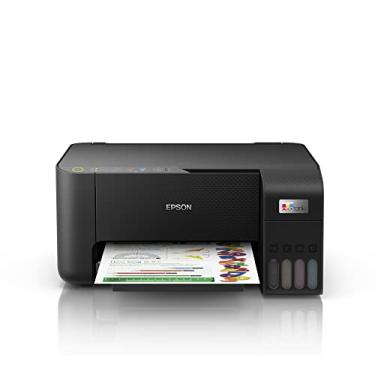 Imagem de Epson EcoTank L3250 Impressora de tanque de tinta doméstica A4, colorida, impressora 3 em 1 com conectividade WiFi e aplicativo SmartPanel, preta, grande