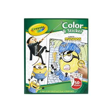 Imagem de Crayola Minions 2 Color & Sticker Activity, Minions Coloring Book