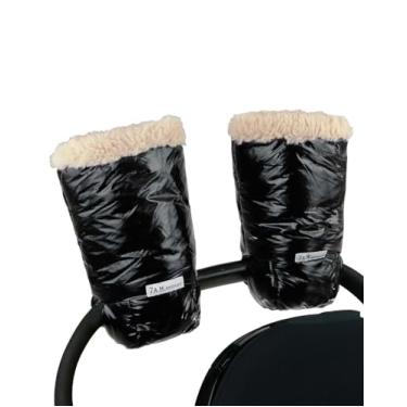 Imagem de Aquecedores de mãos polares Enfant para carrinho de bebê das 7h da manhã com luvas de mão anticongelante, clima frio, repelente de água e quentes para carrinho de bebê, carrinho de bebê e barra de