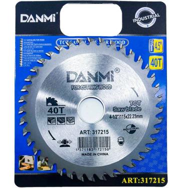 Imagem de Lamina Disco De Corte Prata Circular Madeira 40 Dentes 115mm