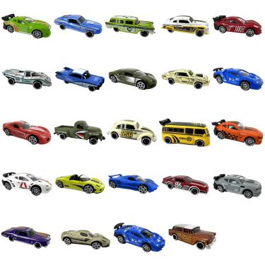 Imagem de Kit C/24 Mini Veículos Die Cast Garagem S/A - Sortidos