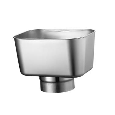 Imagem de Generic Adaptador de calha para cano de descida Conector de água da chuva Coletor de água de telhado prático e eficiente Conector de cano de descida para, Diâmetro Do Tubo 114 Mm