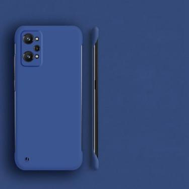 Imagem de Capa ultrafina sem moldura para PC para OPPO para Realme 11 10 Pro Plus GT NEO 3 2T 2 5G GT 2 Pro 5G capa de telefone rígida fosca colorida, D azul, para Realme GT NEO 5G