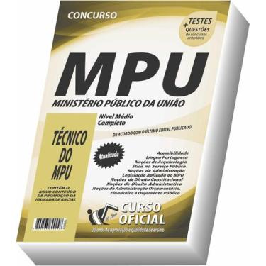 Imagem de Apostila Mpu - Técnico