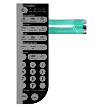 Imagem de Membrana teclado Para Microondas Eletrolux Mex 41 - TND